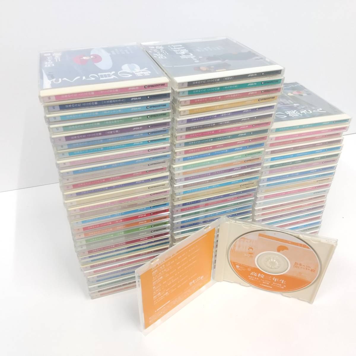 CD729【CD 83枚セット】日本のうたこころの歌 ディアゴスティーニ 16巻～98巻の画像8