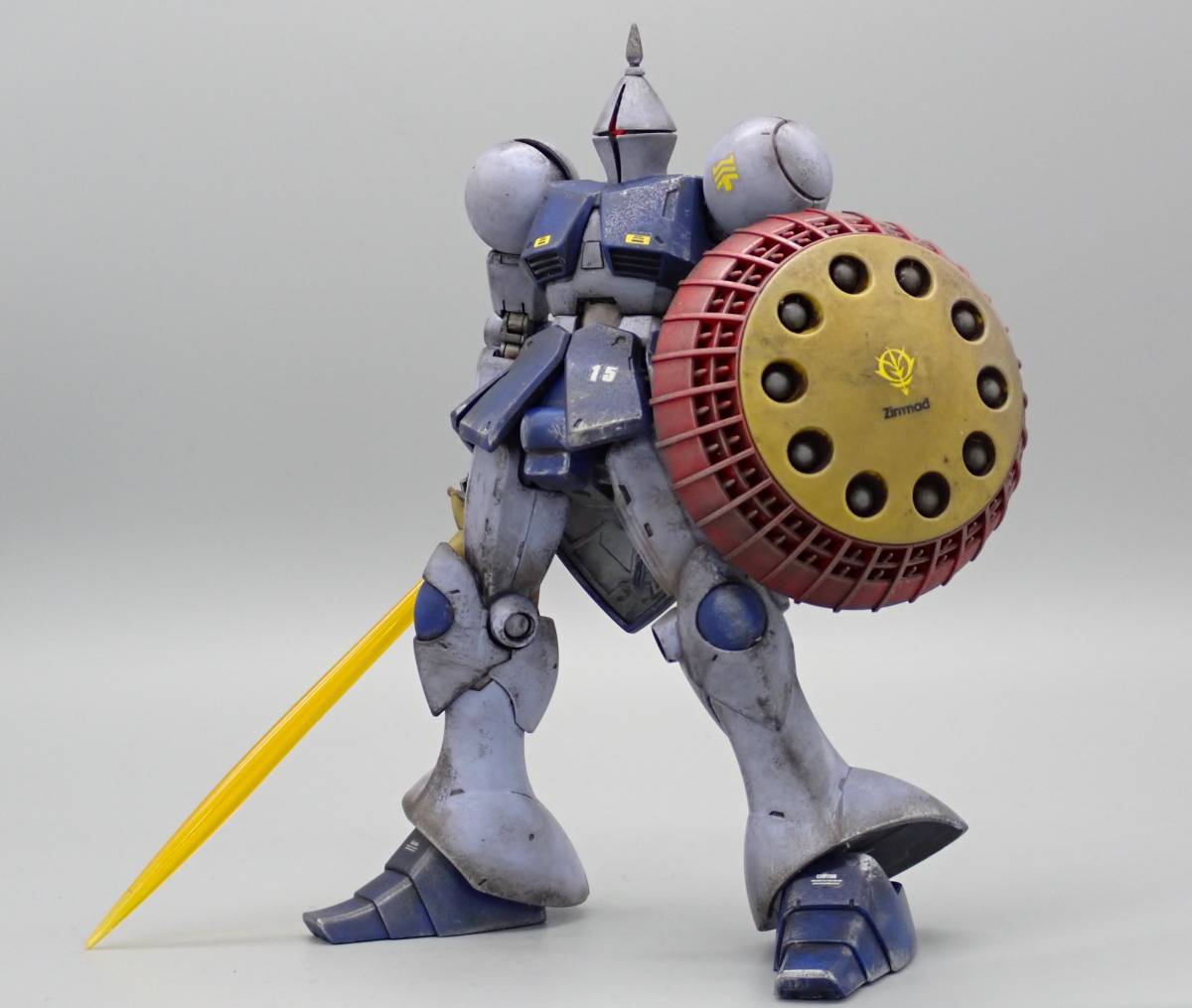Yahoo!オークション - バンダイ HGUC ギャン ガンプラ 塗装済完成品