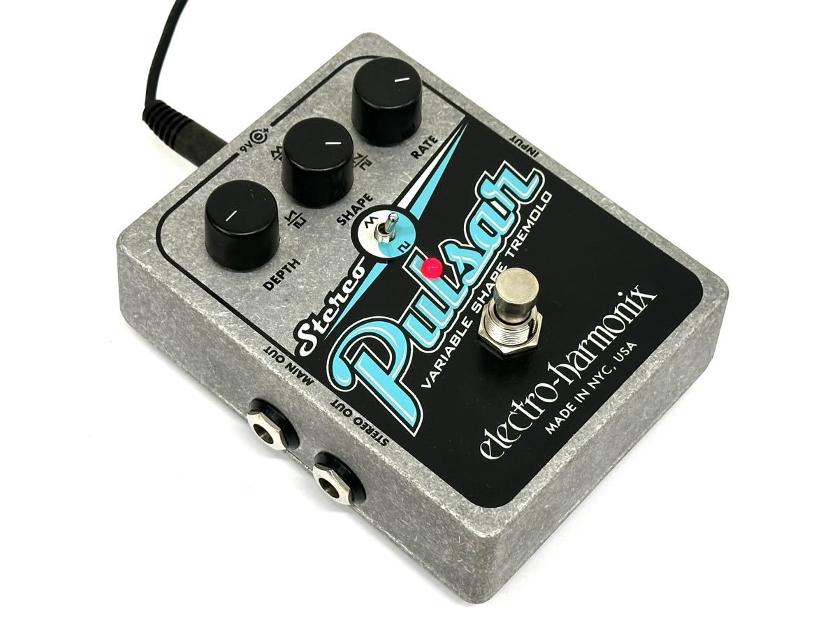 A683 ELECTRO HARMONIX　Stereo　Pulsar　ギターエフェクター 本体のみ付属品なし　通電確認済み　【ジャンク】