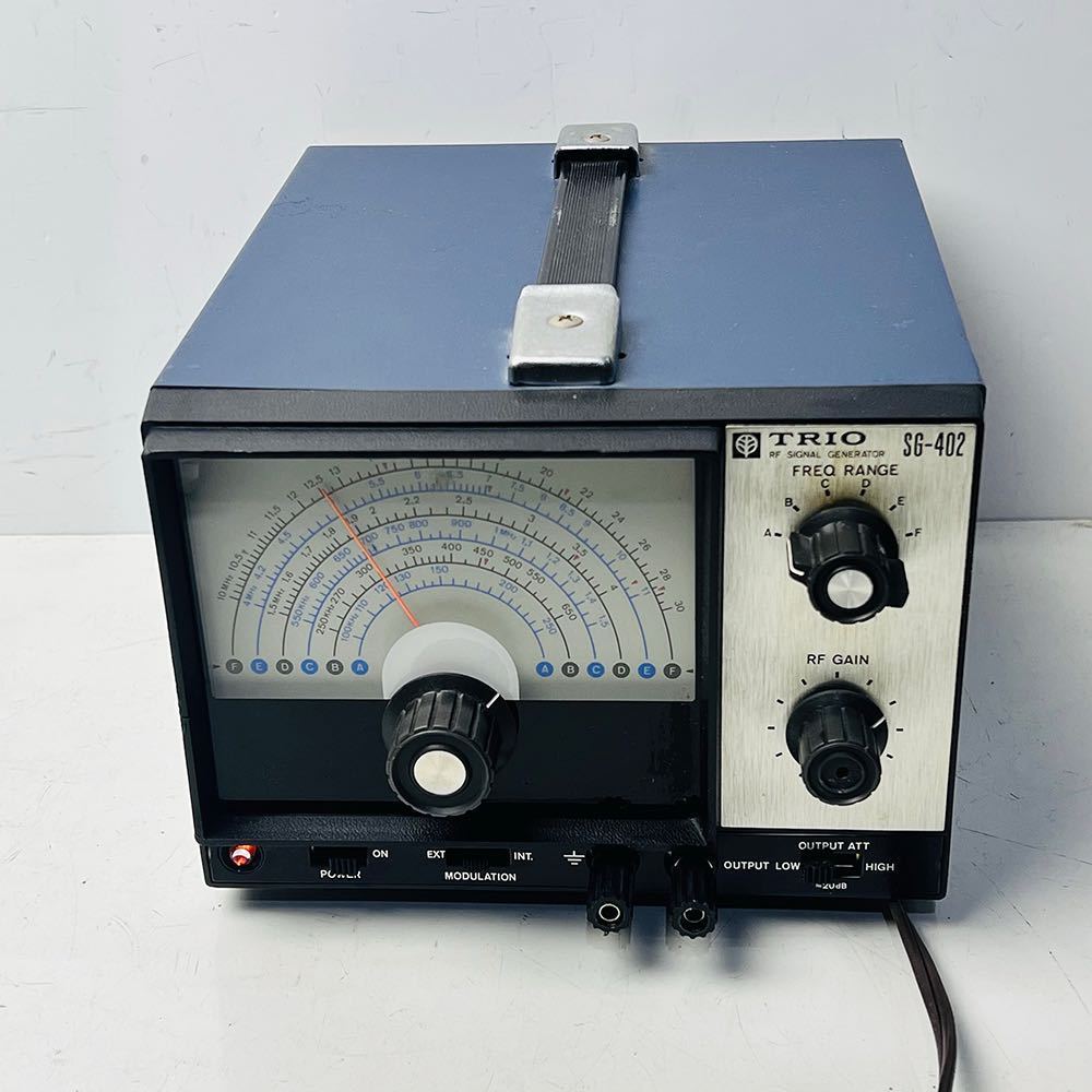 TRIO SG402 トリオ RF 信号発生器/シグナルジェネレーター シグナル ジェネレーター 無線機 アマチュア無線 _画像1