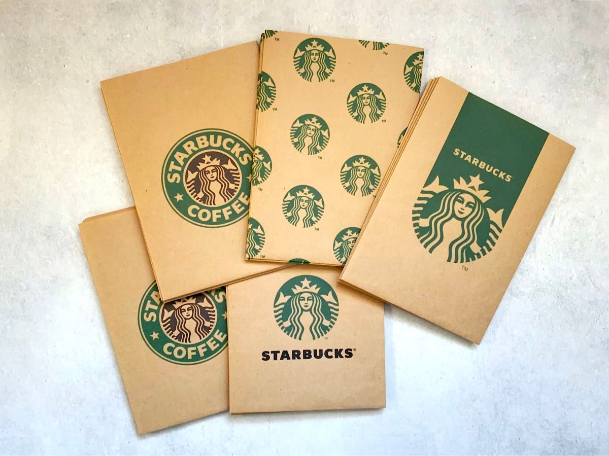 平袋 Starbucks - kraft 20PCS|Yahoo!フリマ(旧PayPayフリマ)