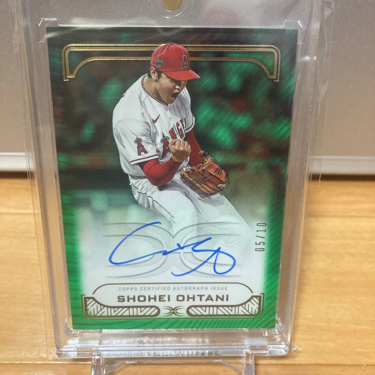 Topps 大谷翔平 shohei ohtani 直筆 Auto definitive collection 2023 エンゼルス ドジャース_画像1