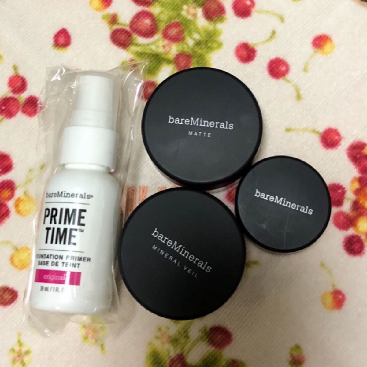 bareMinerals マットファンデーション&ミネラルベール&コンシーラー&プライムタイム　未使用4点セット