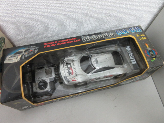 ラジコン2点おまとめ Mercedes CLK-GTR 1/24 RACINGTEAM #34828の画像3