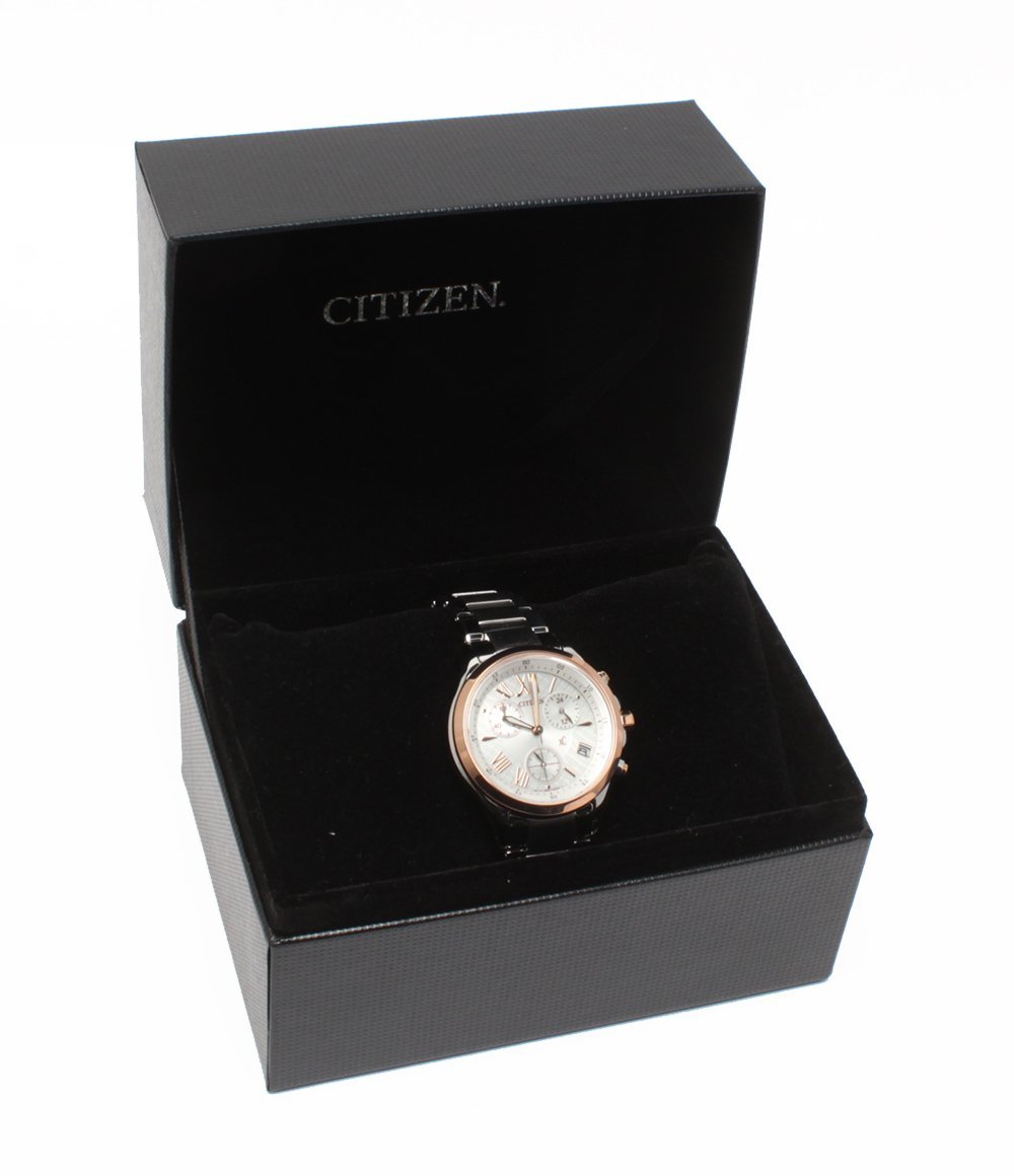  прекрасный товар Citizen наручные часы H504-T021280 XC солнечный женский CITIZEN [0502]