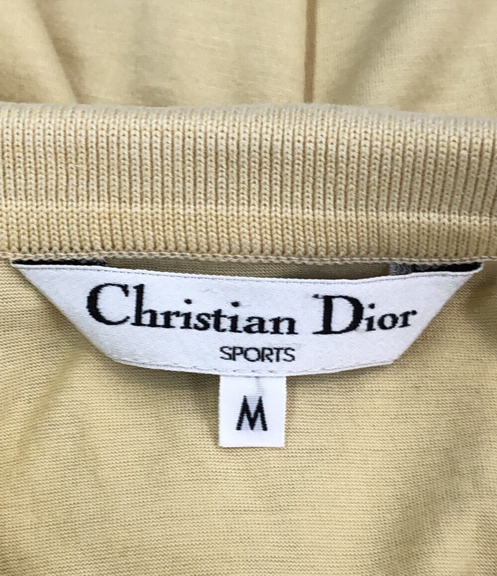 クリスチャンディオール 刺繍ロゴ半袖ポロシャツ レディース M M Christian Dior [0502]_画像3