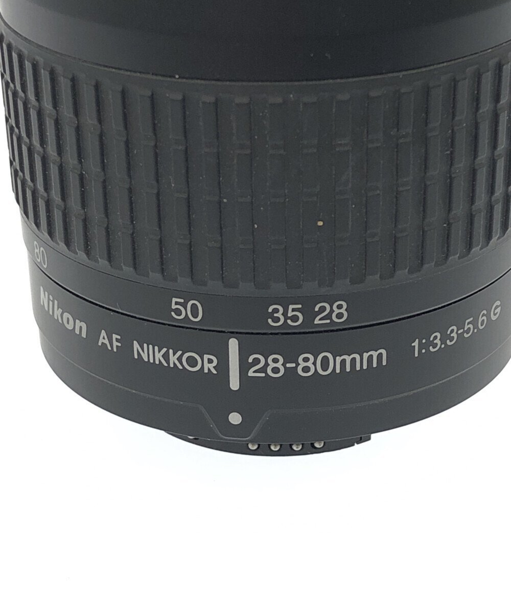 訳あり ニコン 交換用レンズ AF Nikkor 28-80mm F3.3-5.6G Nikon [0402]の画像5