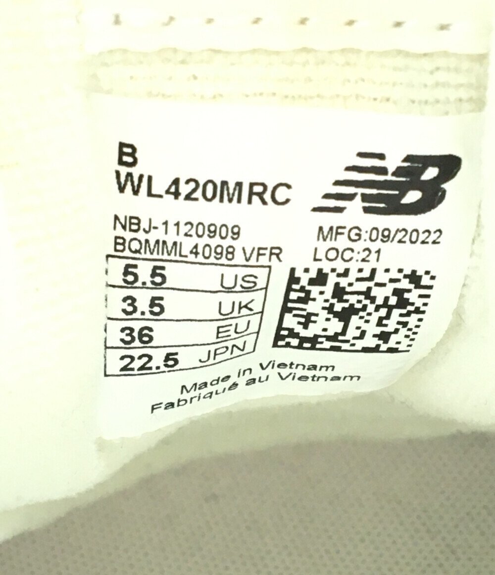 ニューバランス ローカットスニーカー WL420MRC レディース 22.5 S new balance [0402]_画像4