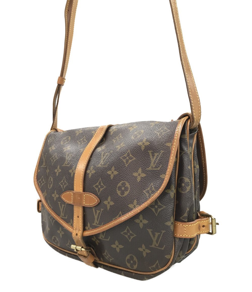 ルイヴィトン ショルダーバッグ 斜め掛け ソミュール30 M42256 モノグラム レディース Louis Vuitton_画像2