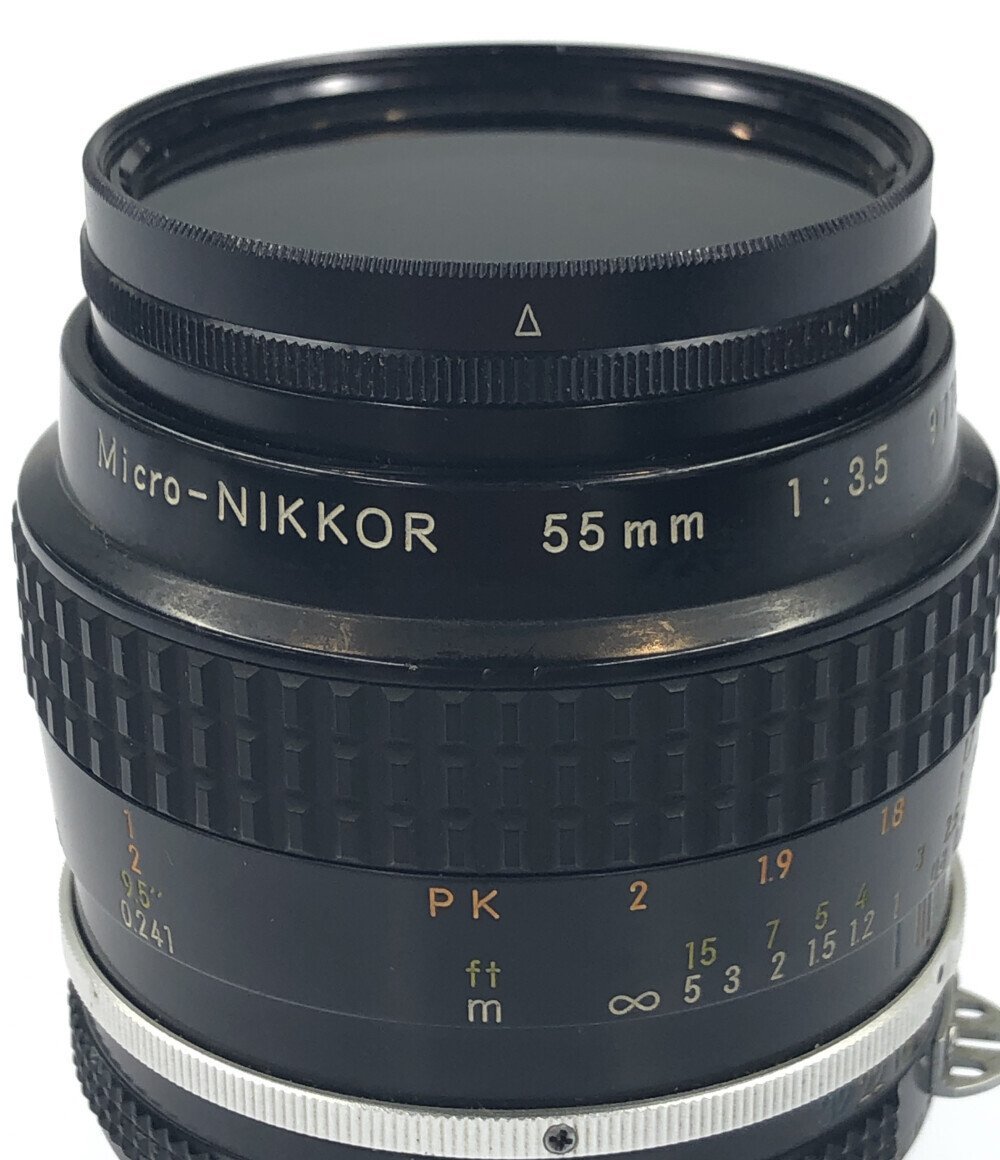 訳あり ニコン 交換用レンズ Micro-Nikkor 55mm F3.5 Nikon [0502]の画像5