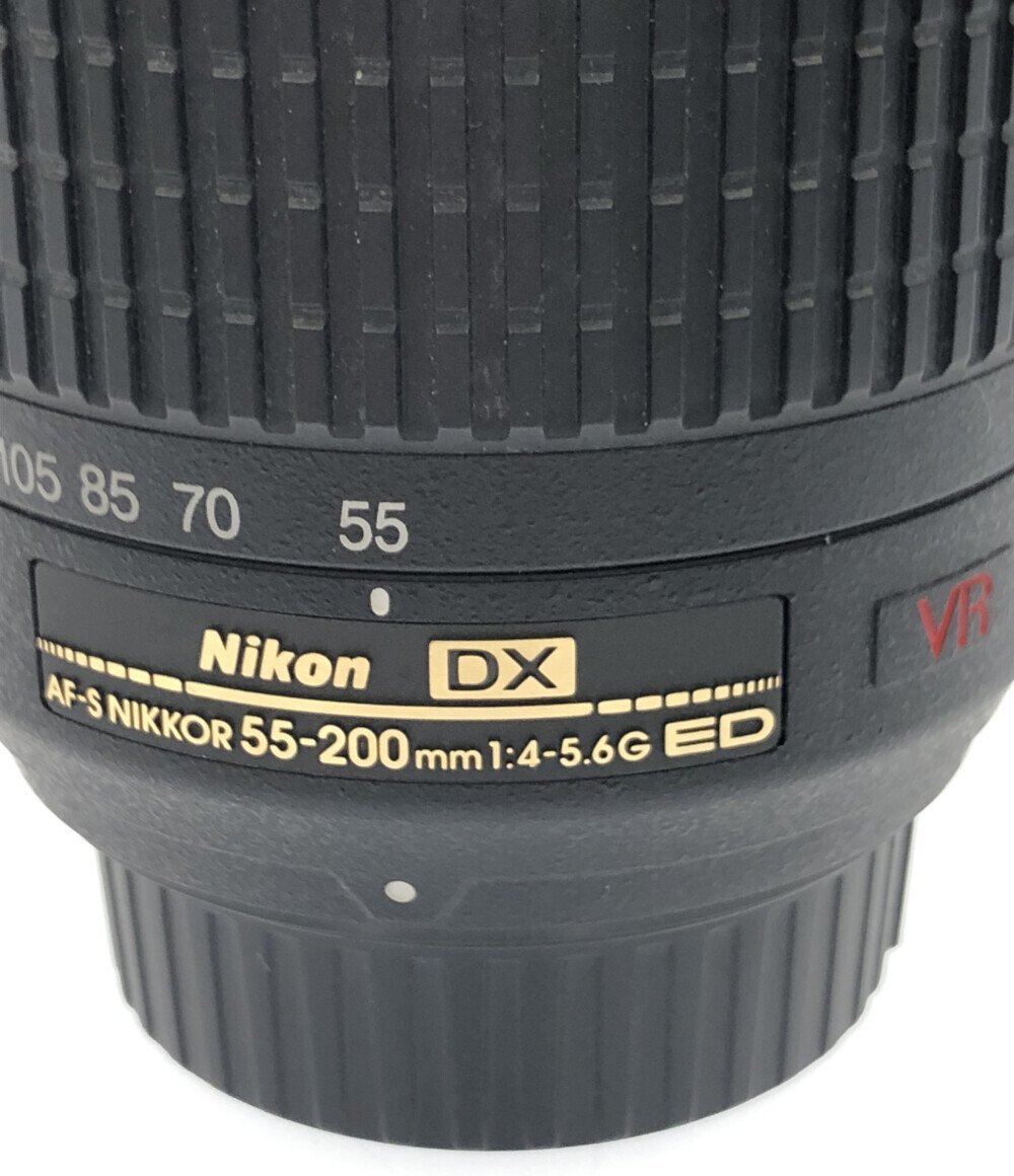 訳あり ニコン 交換用レンズ AF-S DX VR Zoom-Nikkor 55-200mm F4-5.6G ED Nikon_画像5