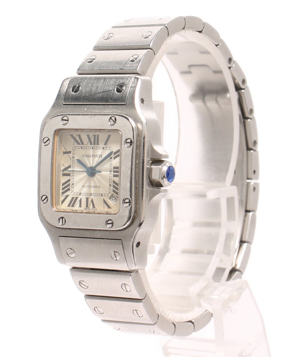 カルティエ 腕時計 デイト W20054D6 サントスガルベ 自動巻き レディース Cartierの画像2