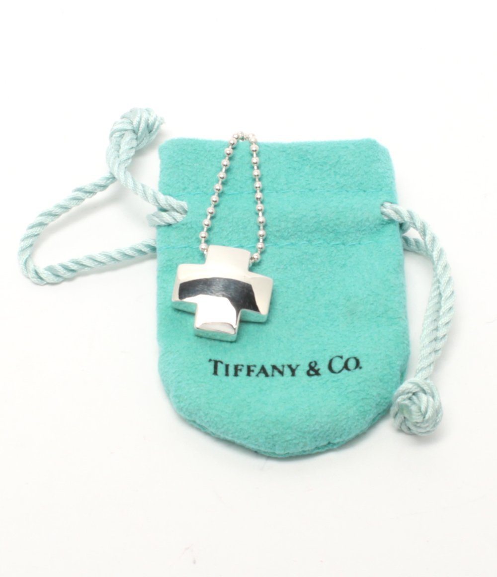 ティファニー ネックレス SV925 ローマンクロス レディース TIFFANY＆Co. [0402初]_画像6