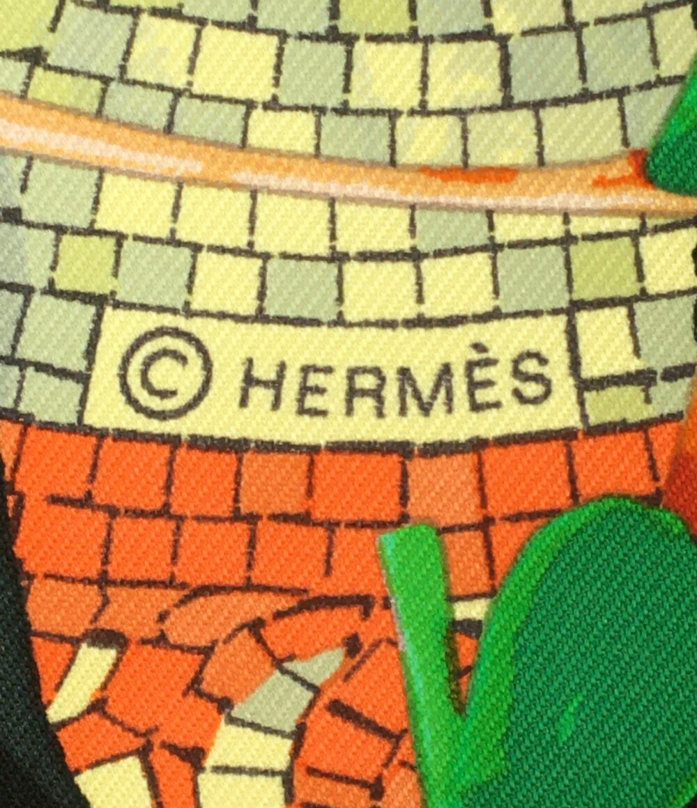 エルメス スカーフ カレ90 シルク100% シックなロビンソン LE ROBINSON CHIC レディース HERMES [0502]の画像2