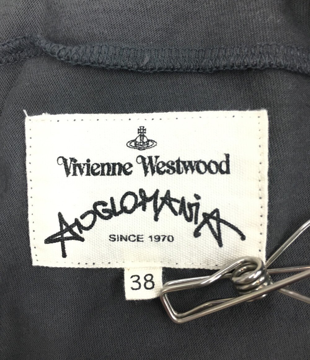 ヴィヴィアンウエストウッド アシンメトリー長袖Tシャツ レディース 38 M Vivienne Westwood [0502]_画像3