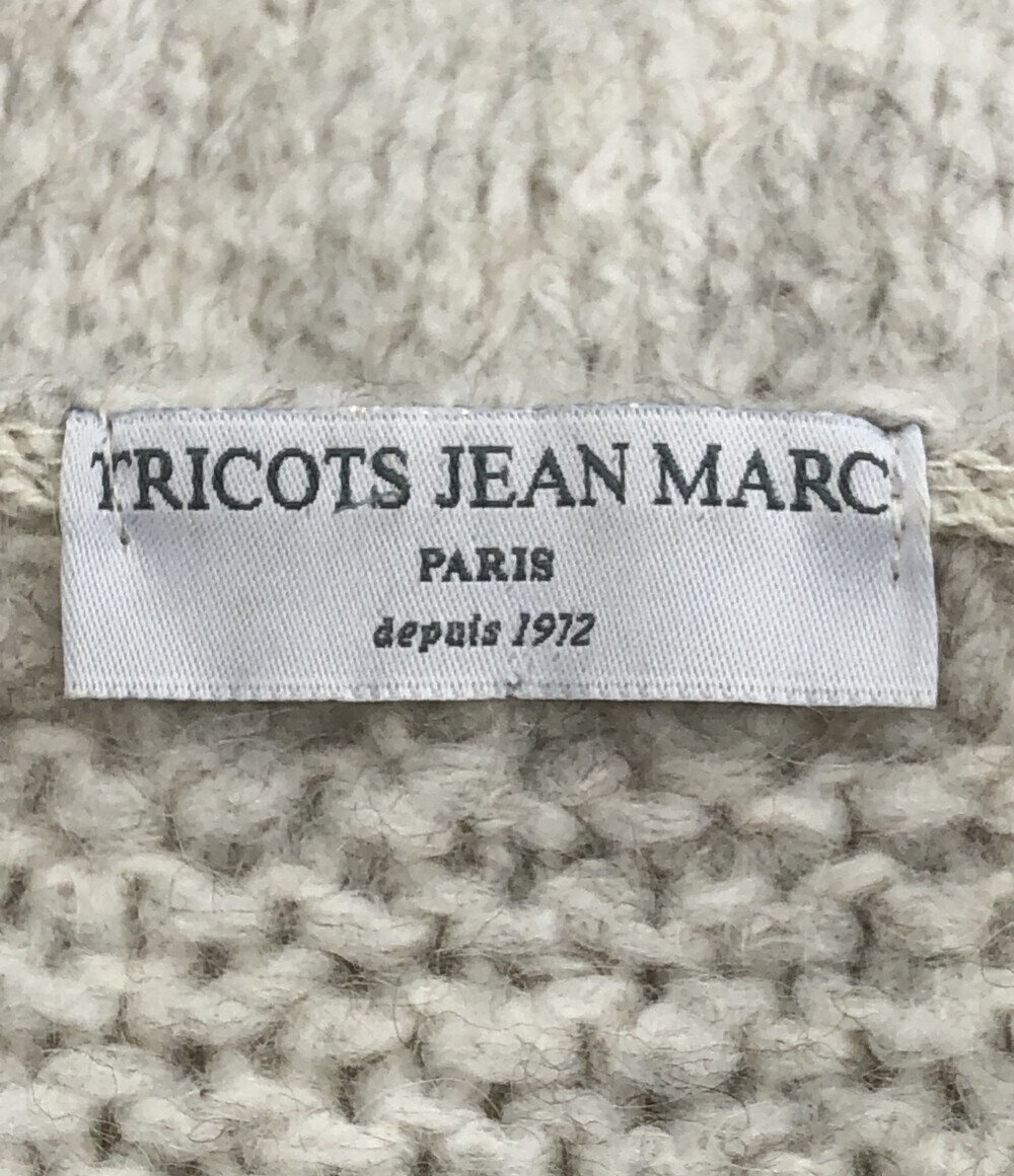 美品 モヘヤ混長袖ニット レディース TRICOTS JEAN MARC [0502]_画像3