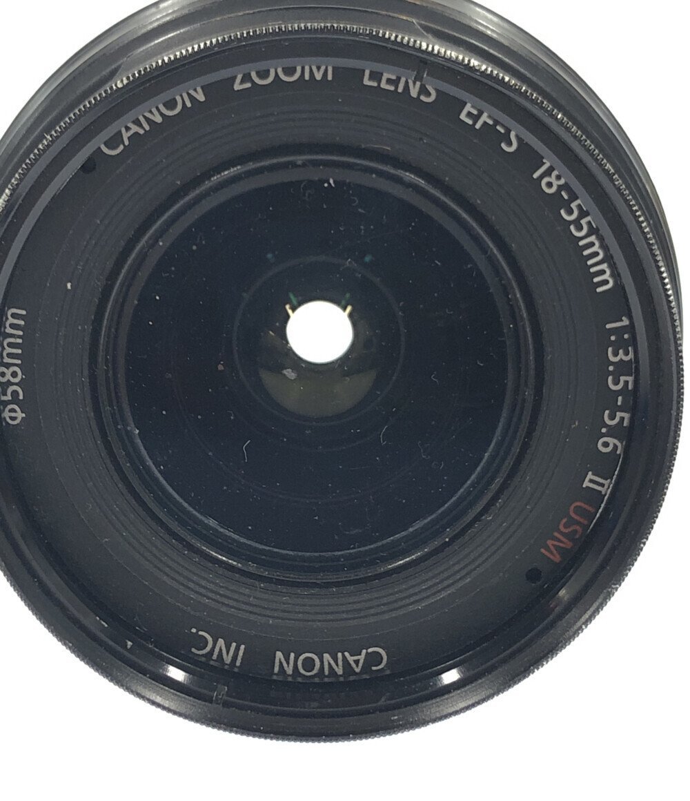 訳あり 交換用レンズ EF-S 18-55mm F3.5-5.6 2 USM 0599B001 Canon_画像3