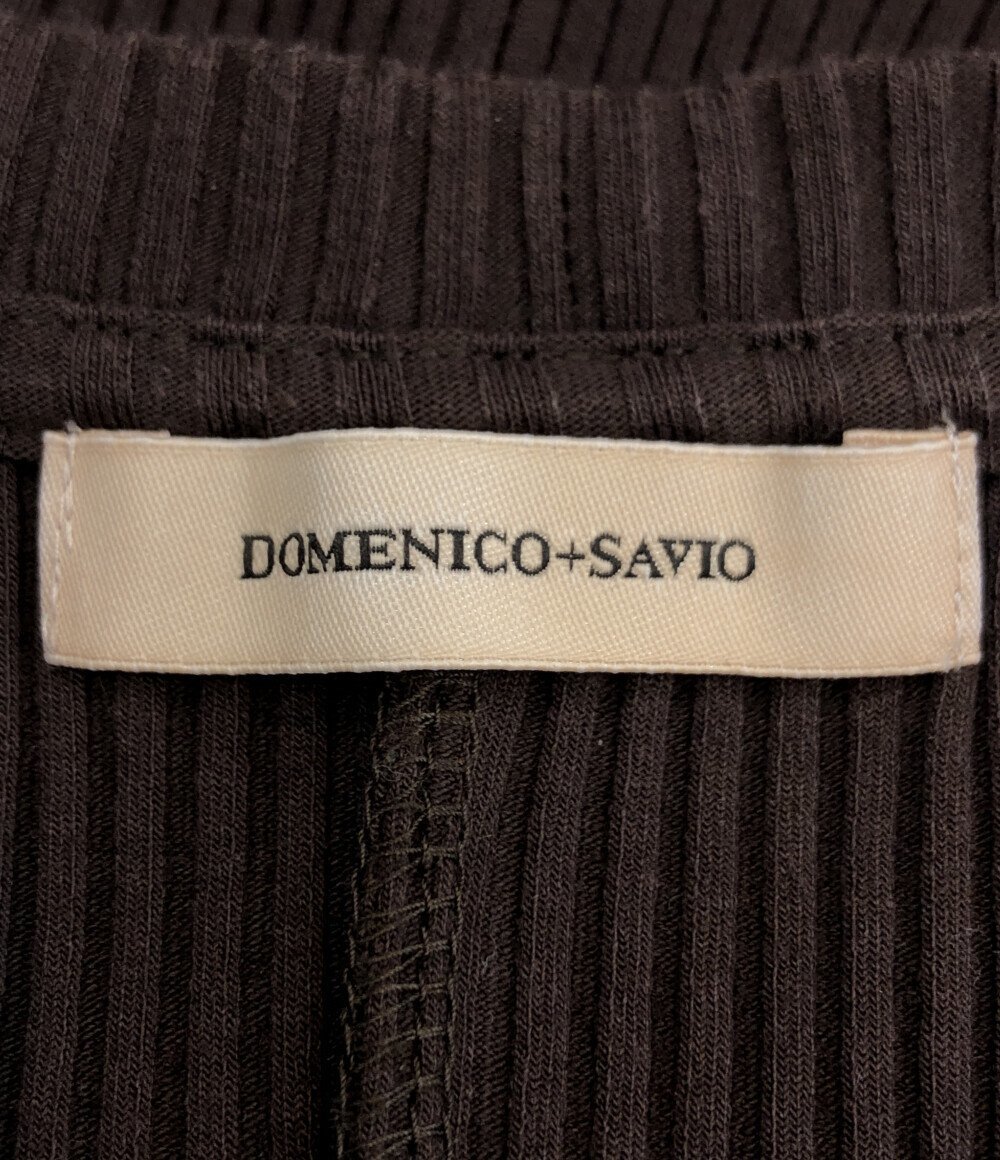 ノースリーブリブニットロングワンピース レディース 38 M DOMENICO SAVIO [0502]_画像3