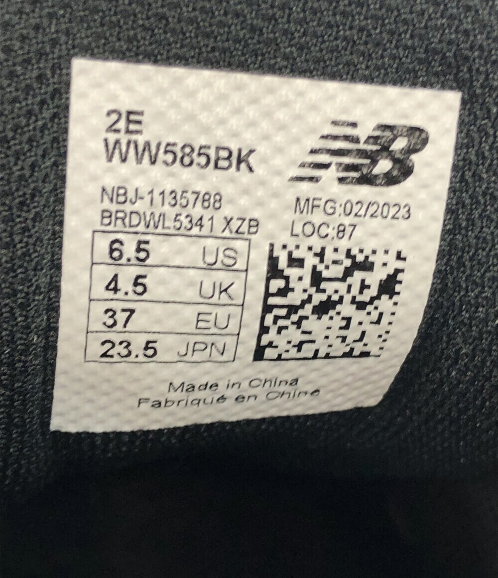 ニューバランス ローカットスニーカー WW585BK レディース 23.5 M new balance [0502]_画像4