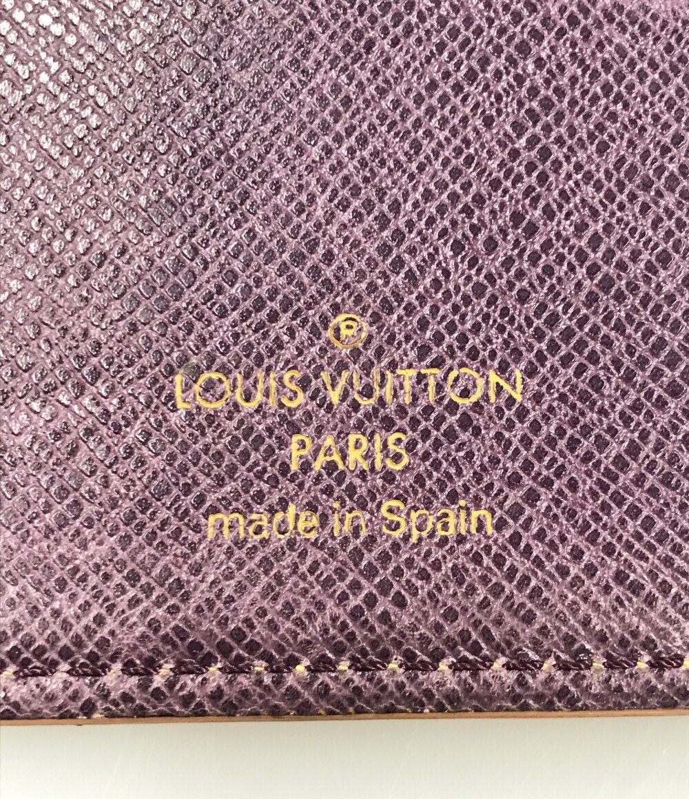 ルイヴィトン 手帳カバー 6穴 アジェンダPM R20059 エピ レディース Louis Vuitton [0502]_画像4