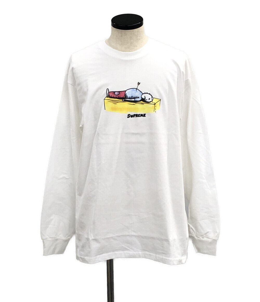 美品 シュプリーム 長袖Tシャツ Neil Blenedr Arroe メンズ L L Supreme