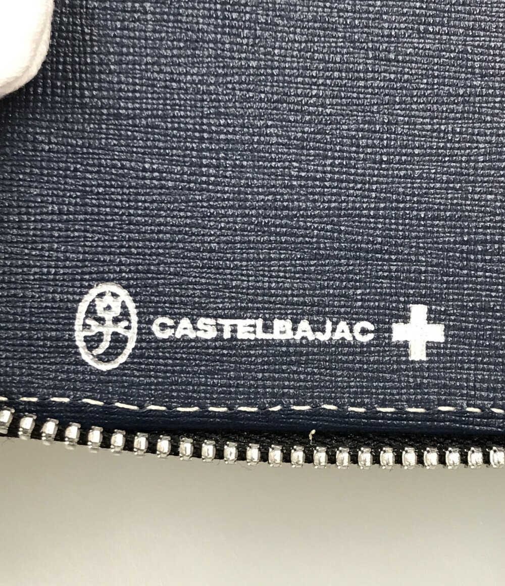 美品 カステルバジャック 二つ折り財布 ラウンドファスナー メンズ Castelbajac_画像4