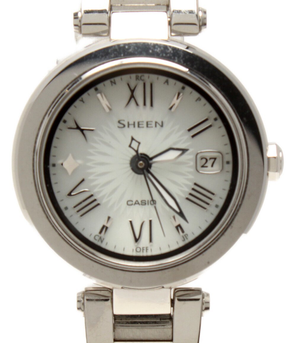 カシオ 腕時計 SHW-1505 SHEEN ソーラー レディース CASIO