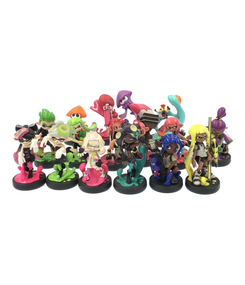 amiibo まとめ売りセット スプラトゥーン シオカラーズ テンタクルズ 