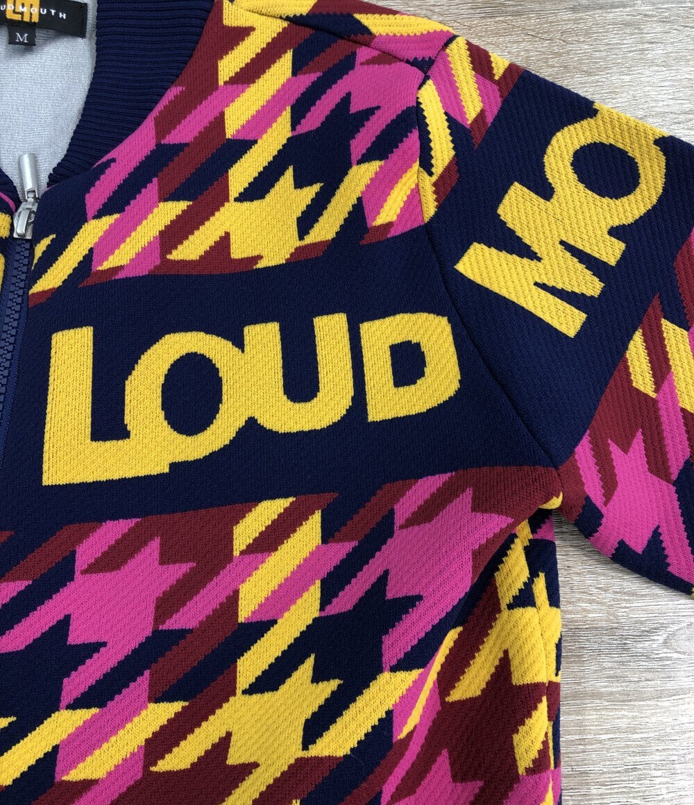 美品 ニットブルゾン レディース M M LOUDMOUTH [0502]_画像7