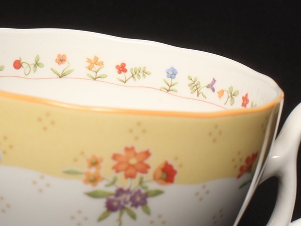 ノリタケ カップ＆ソーサー 2客セット ペア トゥルーラブ TRUE LOVE Noritake_画像5