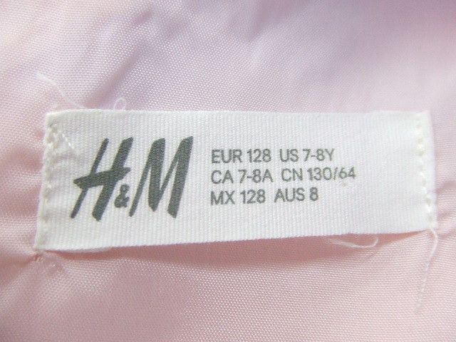 【お買得！】★H&M/エイチ・アンド・エム★ドレスワンピース　ピンク　サイズ１３０　発表会/パーティードレス_画像3