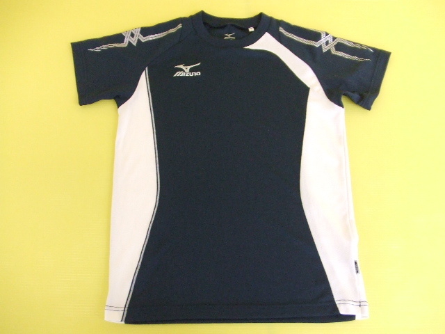 [ bargain ]* short sleeves sport wear 2 point set *①MIZUNO/ T-shirt /S ②new balance/ windbreaker /M