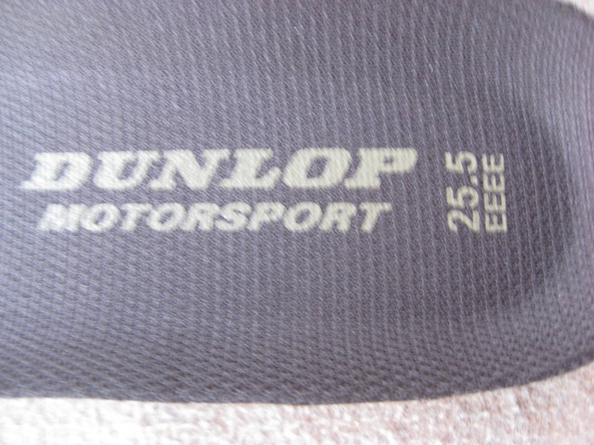 ★DUNLOP　 MOTORSPORT 　ウォーキングシューズ　DU667 　　 黒　茶色　　２５.5cm EEEE　　　　新品_画像6