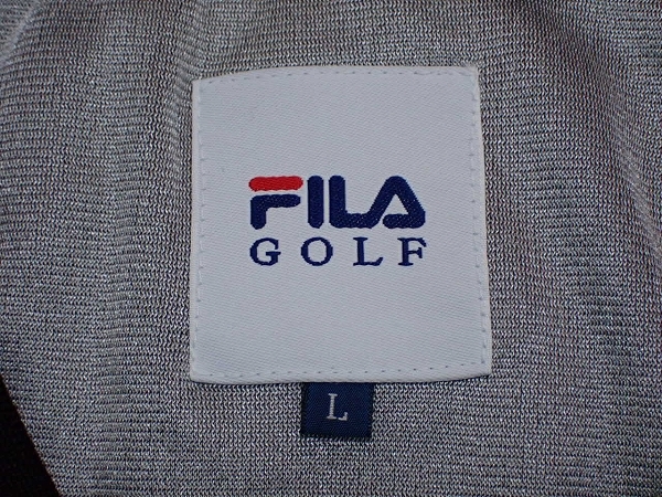 FILA GOLF 中綿プルオーバー・L□フィラゴルフ/スニードジャック/ジャケット/防寒/24*2*1-7_画像9