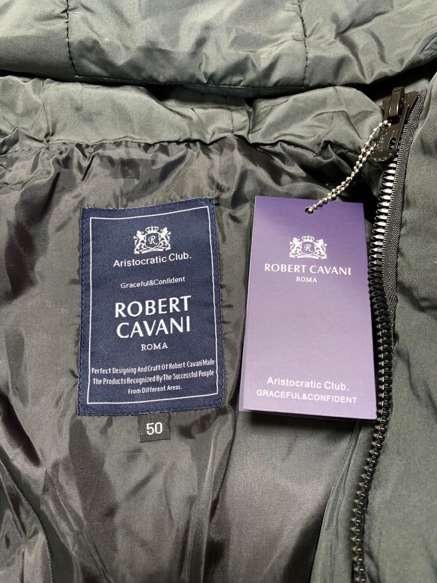 ROBERT CAVANI】ロベルトカバーニ ダウンジャケット コート ROBERT CAVANI】ロベルトカバーニ ダウンジャケット コート