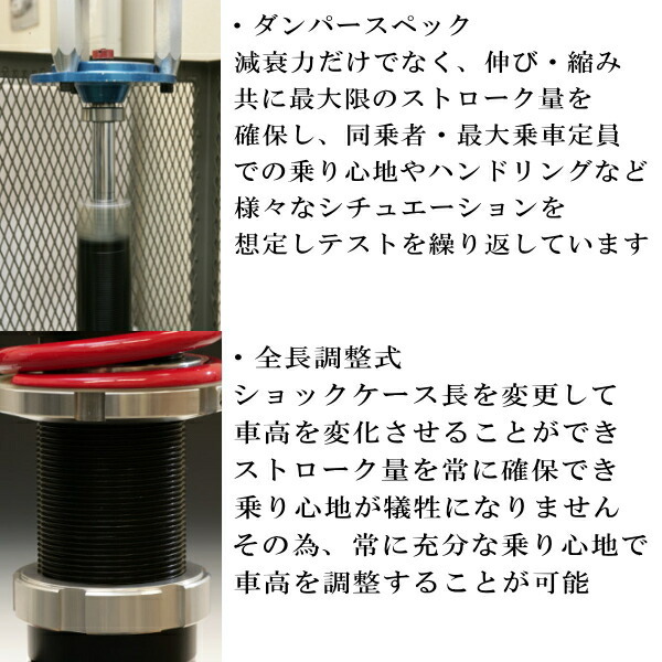 RSR Basic-i 推奨レート 車高調 RC2オデッセイアブソルート 2013/11～_画像3