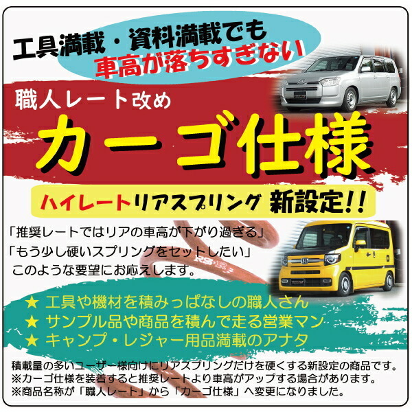 RSR Best-i C&K カーゴ 車高調 DA17WエブリイワゴンPZターボ(ハイルーフ) 4WD 2015/2～2019/5_画像6