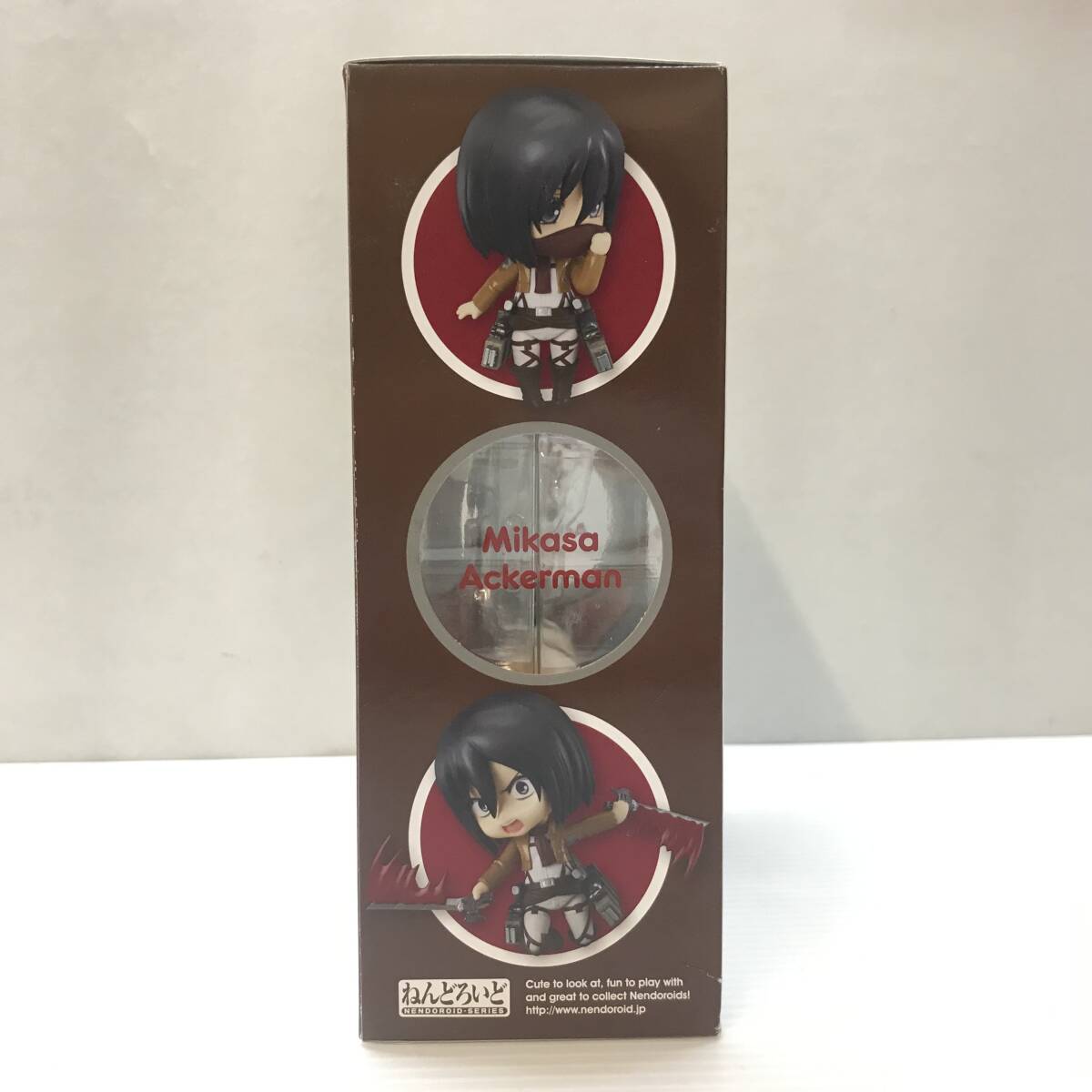 ☆中古品☆ GOOD SMILE COMPANY グッドスマイルカンパニー フィギュア ねんどろいど ミカサ・アッカーマン 進撃の巨人_画像5