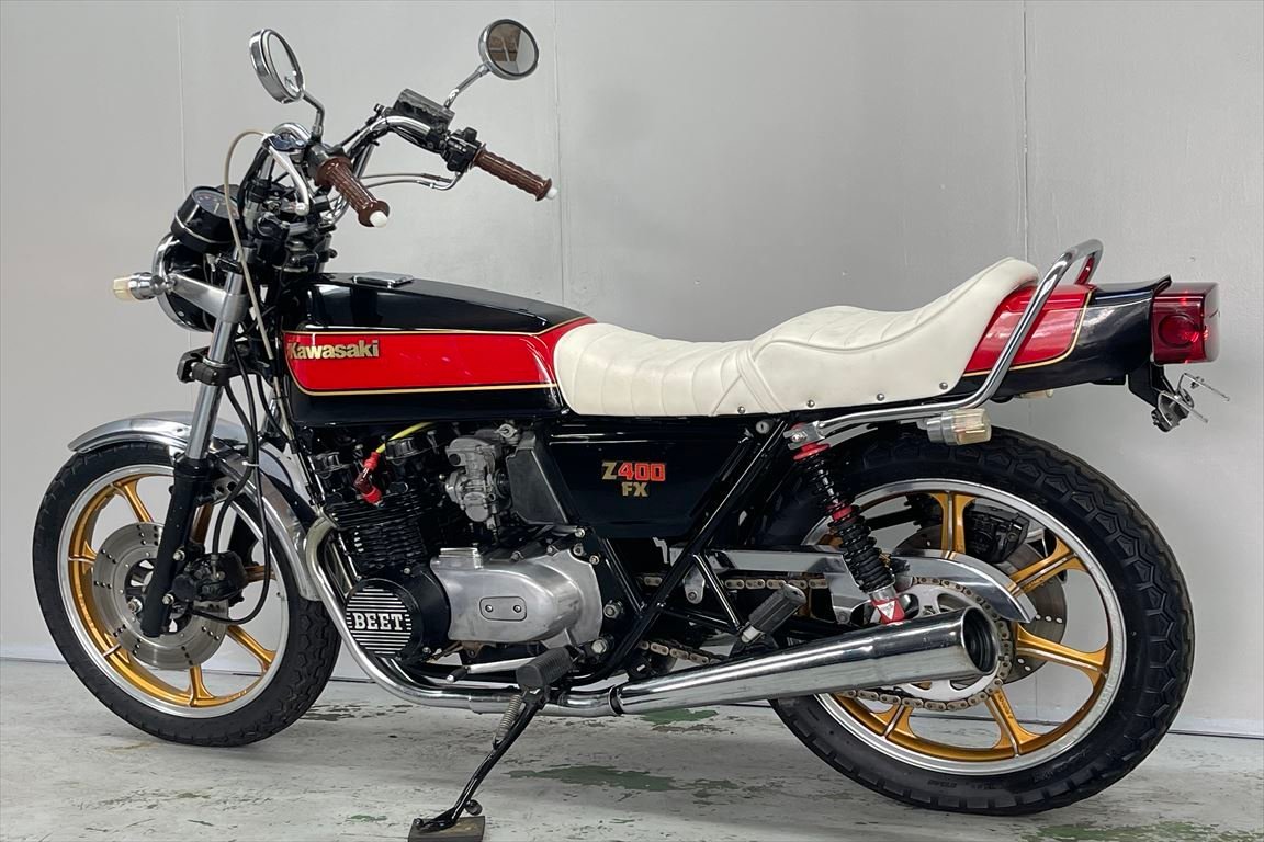 Yahoo!オークション - Z400FX E2 売り切り 1円スタート 始動 Yahoo!オークション - Z400FX E2 売り切り 1円スタート 始動