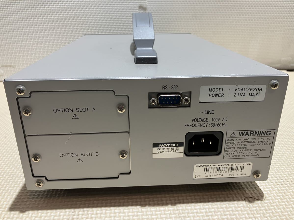 IWATSU VOAC7520H DIGITAL MULTIMETER B45_画像4