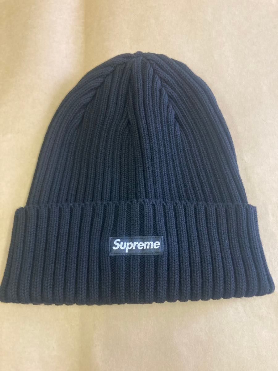 新品!送料込!Supreme Overdyed Beanie Black