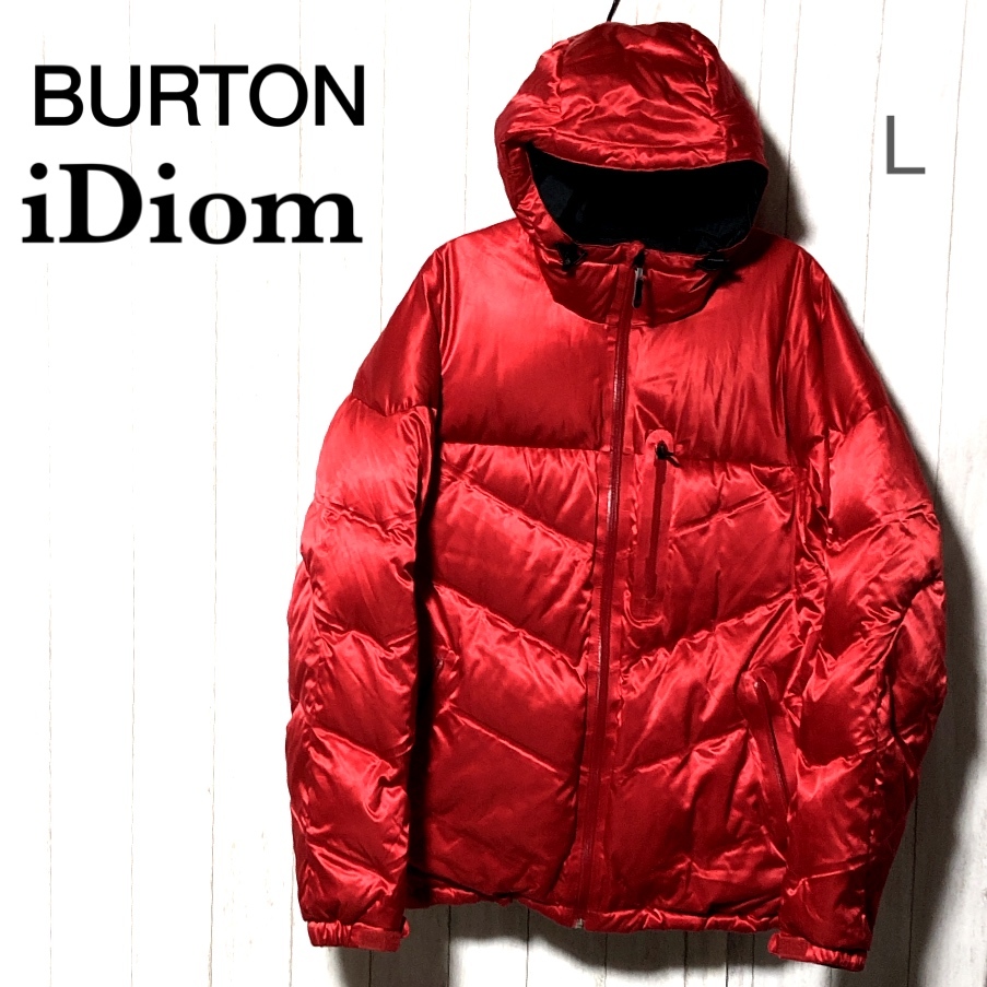 BURTON iDiom ダウンジャケット L/バートンイディオム スノーボードウエア Continuum Down