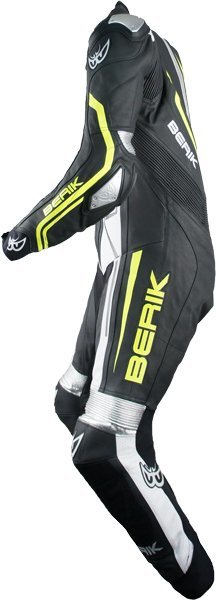 ユーロ限定 BERIK ベリック 牛革 ハイグレードモデル レーシングスーツ BLACK/YELLOW 059 60サイズ 5XL相当_画像3