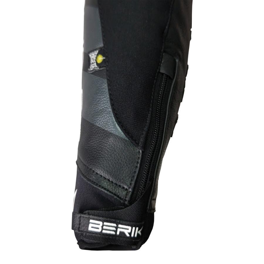 上級グレード MFJ公認モデル 新規格 BERIK ベリック レーシングスーツ 334N BLACK 50サイズ L相当 サンプル_画像10