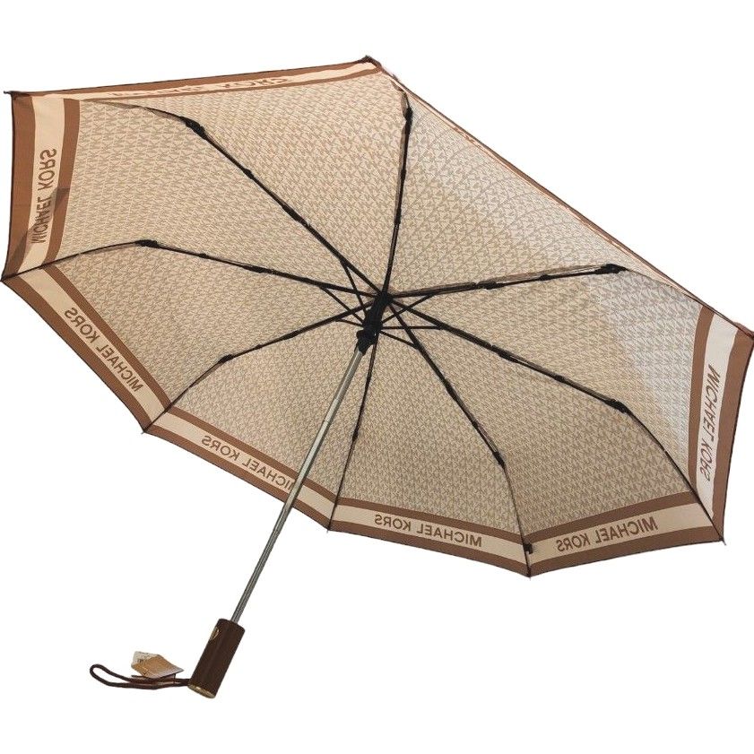 マイケルコース　MICHAEL KORS　MKシグネチャー　雨傘　折りたたみ傘　折り畳み傘　傘　ブランド傘　