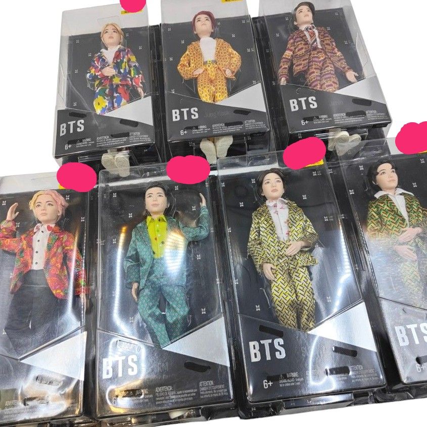 豪華7体セット 韓国限定 BTS マテル社製 オフィシャルファッション