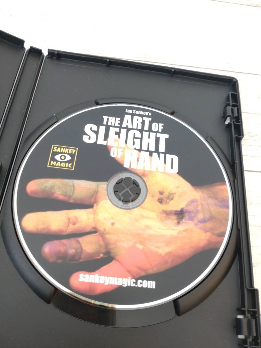 レア【手品DVD】Jay Sankey's/THE ART OF SLEIGHT OF HAND　　マジック/ギミック_画像5