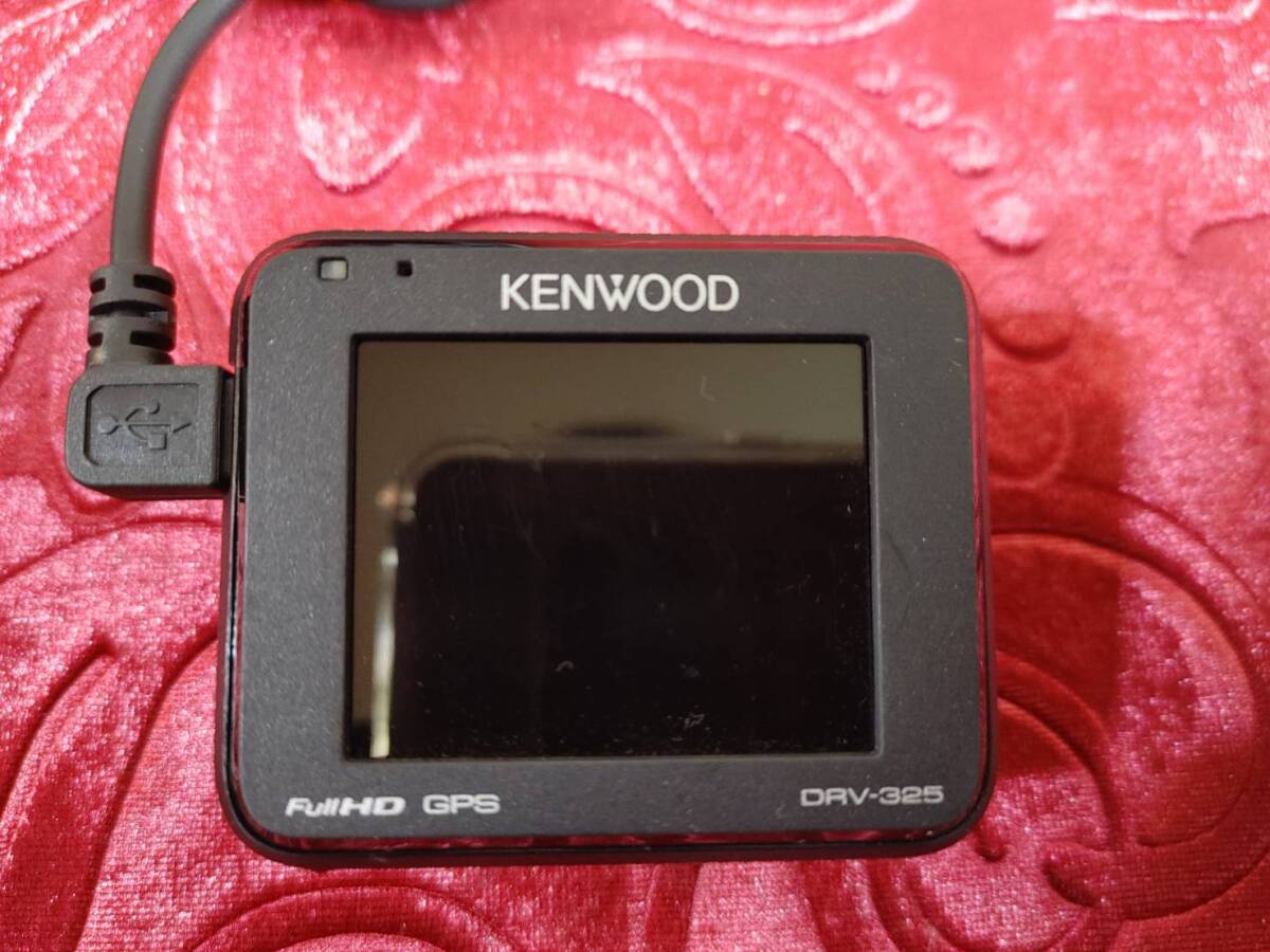 ケンウッド KENWOOD ドライブレコーダー DRV-325 動作Ok_画像2