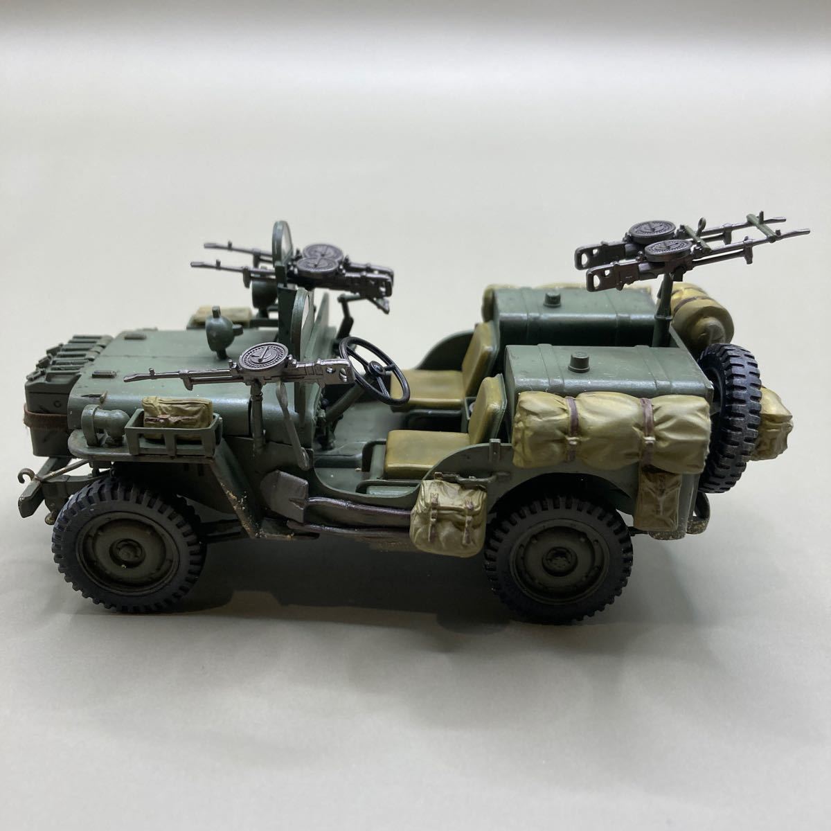 1/35 イギリス軍デビットスターリング中佐率いるSASジープ チーム 1/35 イギリス軍デビットスターリング中佐率いるSASジープ