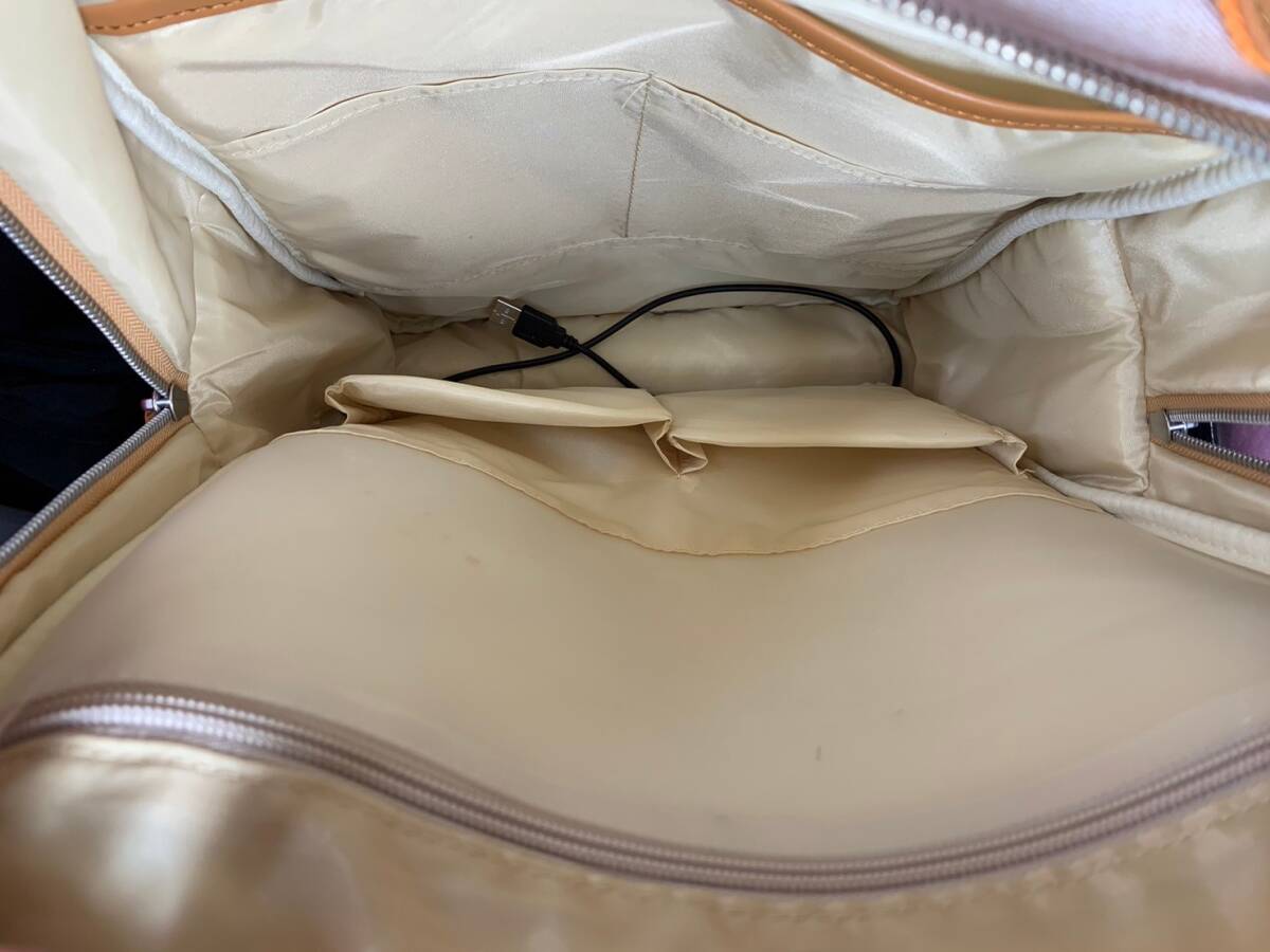 NORDACE Siena 軽量デイリーバックパック リュックサック ベージュ 鞄 バッグ 通勤 通学 旅行 ビジネス M-0229-6の画像4